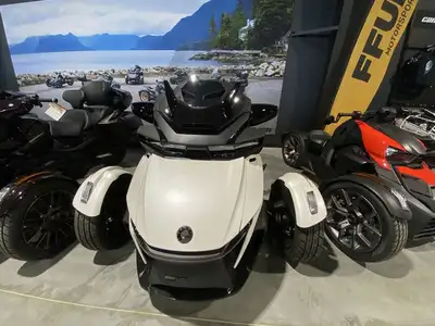 Transportation and Preparation NOT Included 2025 Can-Am Spyder RT Limited Dark WheelsBold, muscular...