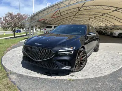 Only 11,833 Miles! This Genesis G70 boasts a Twin Turbo Premium Unleaded V-6 3.3 L/204 engine poweri...