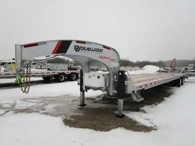 K-Trail Galvanized Beavertail Gooseneck Trailer 35,520 Lb is $49,420.00 ! Ord: 22478-32 - Ser: 2RYKG...