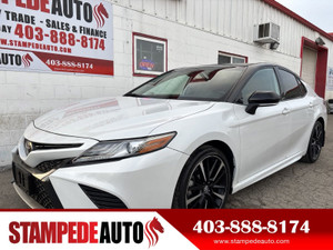 2019 Toyota Camry XSE | RED LEATHER INTERIOR | HEATED SEATS | SUNROOF | LOW KMS