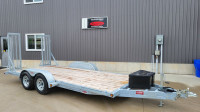 16ft 7 Ton Galvanized All-Purpose Trailer - Built to Last!