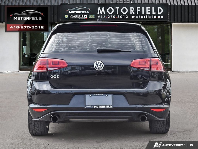 2017 Volkswagen Golf GTI HB DSG Autobahn *One Owner, Sunroof, Lo in Cars & Trucks in City of Toronto - Image 4