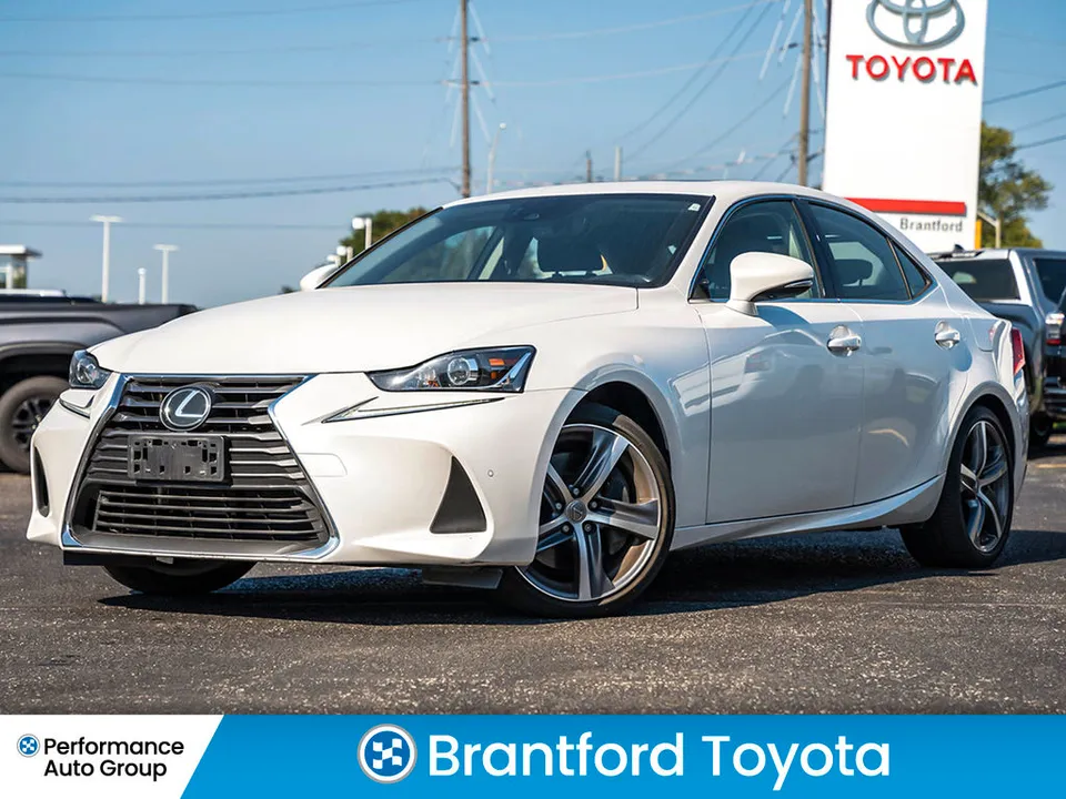 2019 Lexus IS IS 350 AWD WITH LUXURY PACKAGE AND ULTRA LOW KMS