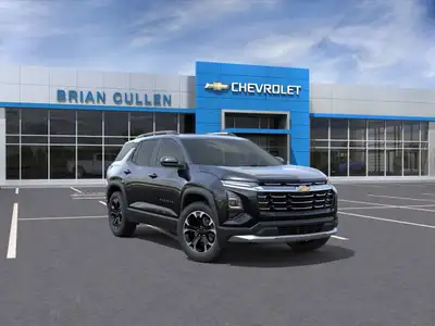 The 2026 Chevrolet Equinox AWD LT in striking black promises a dynamic driving experience with its e...