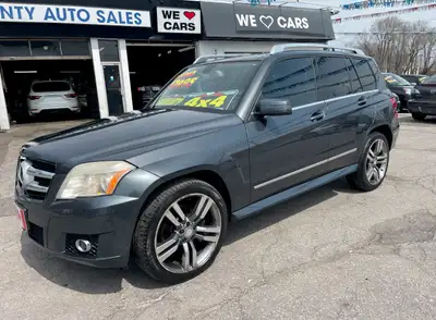 ..MERCEDES GLK 350 4MATIC BT PWR HEAT LEATHER PANO ROOF…. LOW KMS…PERFECT. ………...WE INCLUDE EVERYTHI...