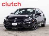 2020 Honda Civic Sport w/Apple CarPlay & Android Auto, Heated Fr
