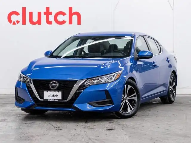 2021 Nissan Sentra SV w/Apple CarPlay, Heated Front Seats, Backu63871251578627120