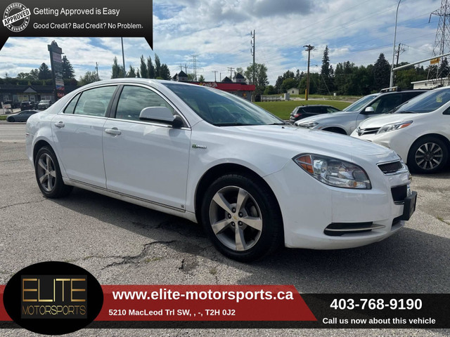 2009 Chevrolet Malibu Hybrid RARE SAVE GAS LOW KMS in Cars & Trucks in Calgary