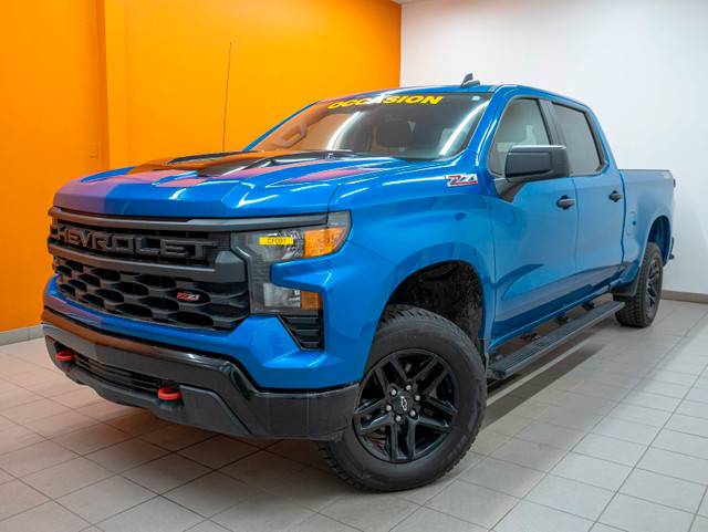 2022 Chevrolet Silverado 1500 CUSTOM TRAIL BOSS CREW 4X4 V8 *GR  in Cars & Trucks in Laurentides
