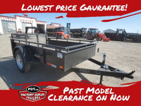 2024 Canada Trailers 5x8ft Steel Side Utility