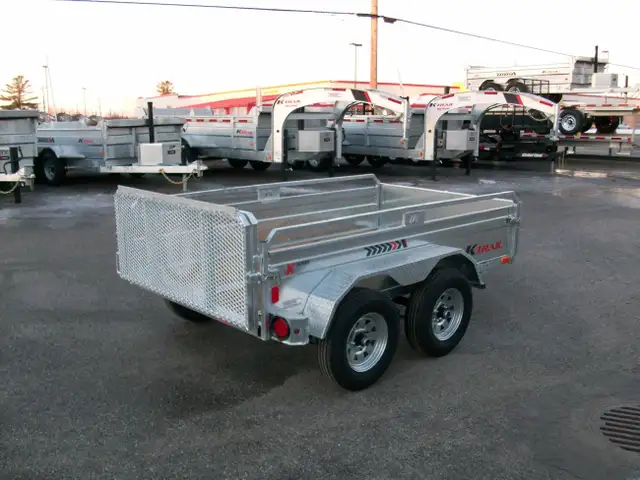2025 K-TRAIL 5699-TPO-RP  56 X 99 2 ESSIEUX RAMPE PLIANTE ARRIER in Cargo & Utility Trailers in Laval / North Shore - Image 5