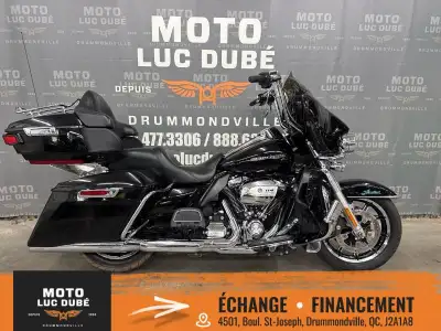 Harley-Davidson FLHTK Electra Glide Ultra Limited 2019 SEULEMENT 44 121 KM MOTO CANADIENNE ALARME MO...