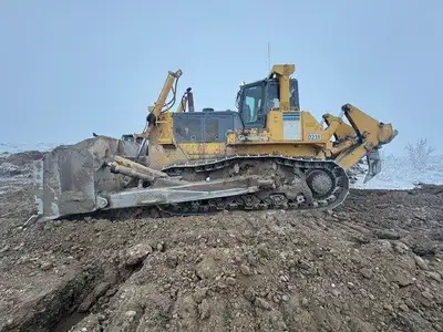 Komatsu D375A-5E0 U-Blade Single Shank Ripper 14,373 Hours Powered By TurnkeyWebSolutions.com Engine...