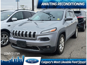 2015 Jeep Cherokee LIMITED | HTD LEATHER | NAV | POWER LIFTGATE