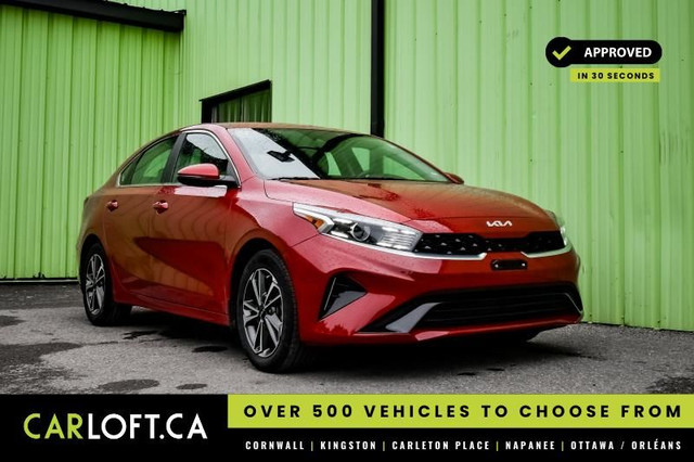 2022 Kia Forte EX • HEATED SEATS/STEERING • WIRELESS CHARGING in Cars & Trucks in Kingston