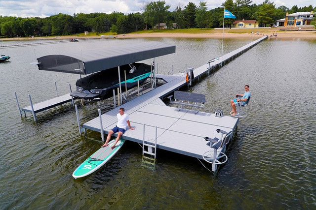 2025 ShoreStation 72FT L Class Dock Package in Powerboats & Motorboats in Edmonton - Image 3