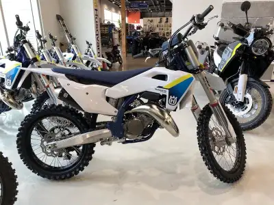 * ALL IN PRICE * - taxes not included 2025 Husqvarna® TC 150Own the race track New for 2025 is the 2...