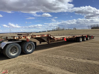 1999 Doepker 53 Ft TRI/A Flat Deck Trailer