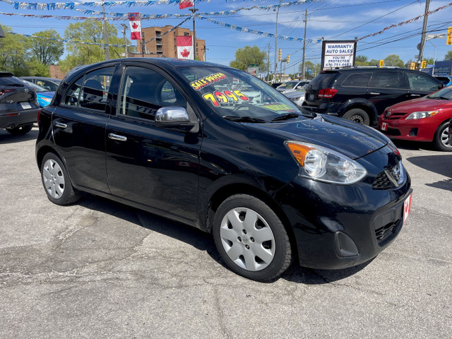 2015 Nissan Micra SV BT REV CAM USB 4 DR HATCHBACK...PERFECT in Cars & Trucks in City of Toronto - Image 4