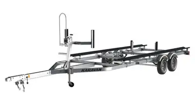 2023 Karavan Pontoon Tandem Axle Larger in size, our Tandem Axle Pontoon Trailer is designed to fit...