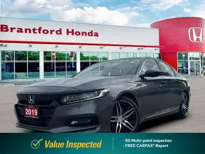 Experience effortless performance and sophisticated style in this 2019 Honda Accord Sedan Touring. B...