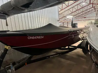 WOW!! SALE ON NOW!! NOW ONLY $21900!!! 2018 STARCRAFT STEALTH 166 TILLER Paired with 50HP SUZUKI 4-S...