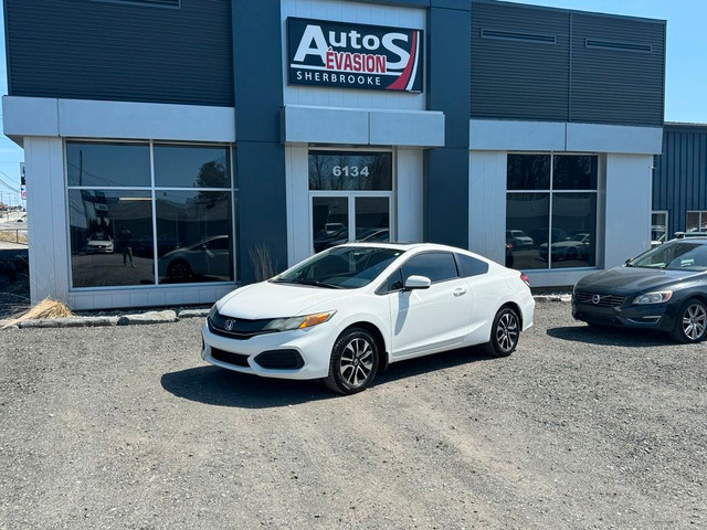  2015 Honda Civic Coupe EX COUPE + A/C + BLUETOOTH + TOIT in Cars & Trucks in Sherbrooke