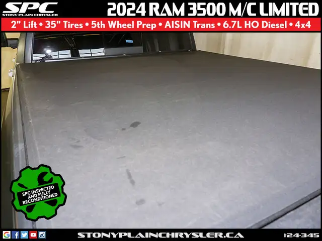 2024 RAM 3500 Limited 4x4 Mega Cab 6'4 in Cars & Trucks in St. Albert - Image 33