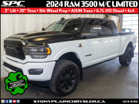 Experience uncompromising strength and luxury with this LIFTED 2024 RAM 3500 Limited 4x4 Mega Cab 6'... (image 5)