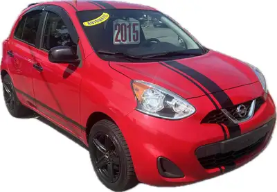 NISSAN MICRA SV 2015 + 4 CYLINDRES + AUTOMATIQUE + 165000 KILOS + TRÈS ÉCONOMIQUE + BIEN ÉQUIPÉE + C...