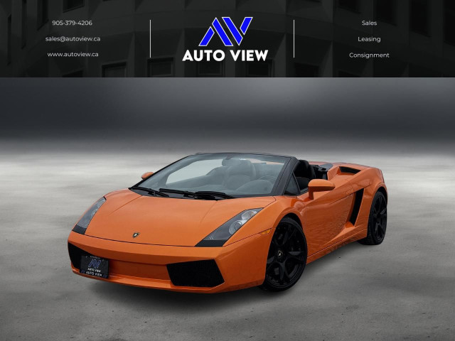 2008 Lamborghini Gallardo Spyder **FULL TITANIUM EXHAUST** in Cars & Trucks in Hamilton