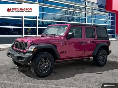 *| Limited Edition Tuscadero PINK Pearlcoat |* This Jeep Wrangler has a trusty Regular Unleaded V-6...