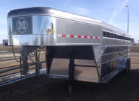 NEW ON THE LOT!  2024 MUSTANG GL-270X24 GN STOCK TRAILER