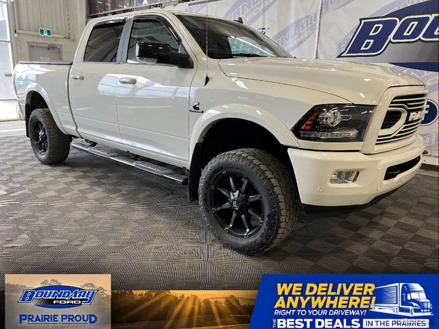 2018 Ram 2500 LARAMIE 6.7 DSL 4X4 | LIFT | FUEL RIMS | LOW KMS! in Cars & Trucks in Lloydminster