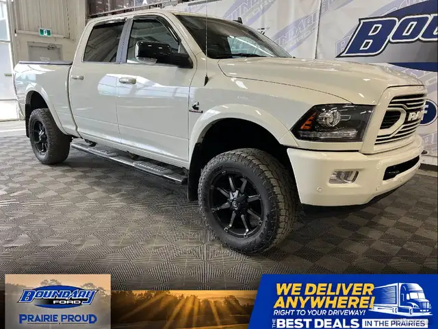 2018 Ram 2500 LARAMIE 6.7 DSL 4X4 | LIFT | FUEL RIMS | LOW KMS! dans Autos et camions dans Lloydminster - Image 2