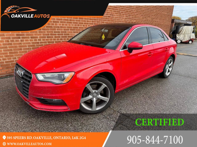 2016 Audi A3 4dr Sdn quattro 2.0T Komfort in Cars & Trucks in Oakville / Halton Region