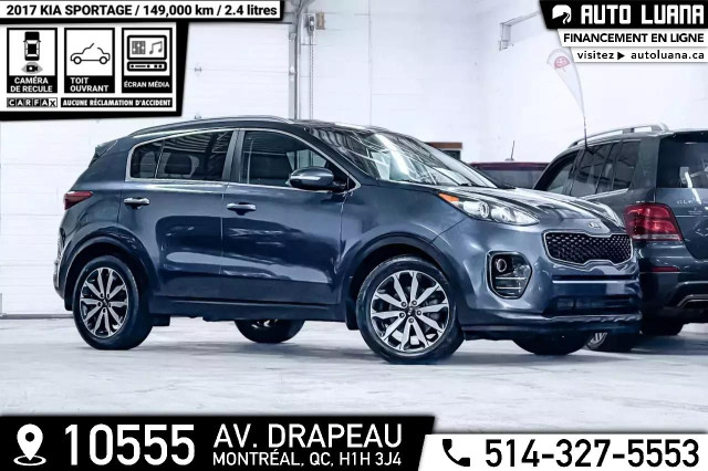 2017 KIA Sportage CAMERA/MAGS/PUSH START/KEYLESS/CARFAX CLEAN in Cars & Trucks in City of Montréal