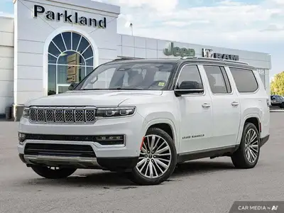 Only 20,207 Miles! This Jeep Grand Wagoneer L boasts a Twin Turbo Premium Unleaded I-6 3.0 L/183 eng...