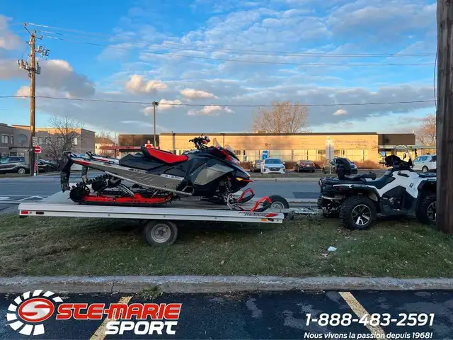 2017 Remeq 2S100EXL Remorque à motoneige double in Cargo & Utility Trailers in Longueuil / South Shore - Image 2