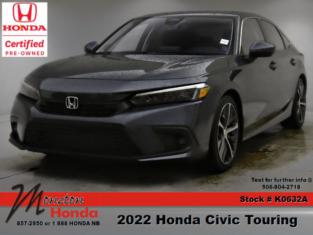  2022 Honda Civic Touring in Cars & Trucks in Moncton