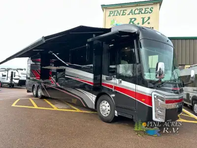 Entegra Coach Aspire Class A diesel motorhome 44D highlights: Hide-A-Bed Sofa Cummins 450HP engine o...