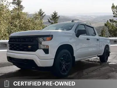 Recent Arrival! 2023 Chevrolet Silverado 1500 Custom 2.7L I4 Turbocharged DOHC 16V LEV3-SULEV30 310h...
