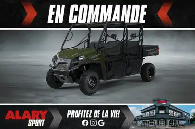 ce CÔTE À CÔTE POLARIS RANGER CREW SP 570 PLEINE GRANDEUR 2025 est disponible DÈS MAINTENANT! Contac...