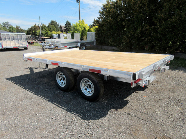 12' Aluminum Flatbed Trailer - Made in Canada in Cargo & Utility Trailers in Oakville / Halton Region