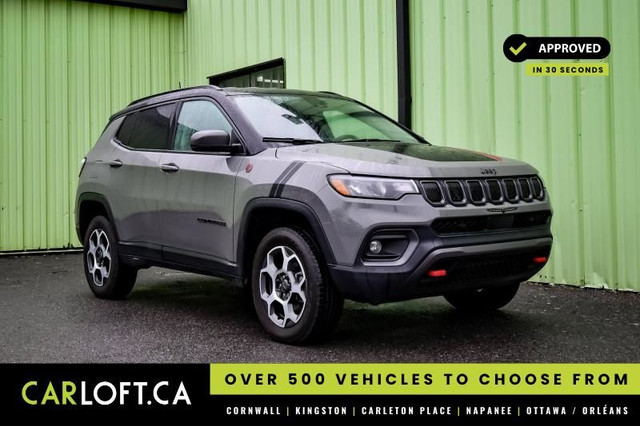 2022 Jeep Compass Trailhawk • POWER LIFTGATE • HEATED SEATS/STEE in Cars & Trucks in Kingston