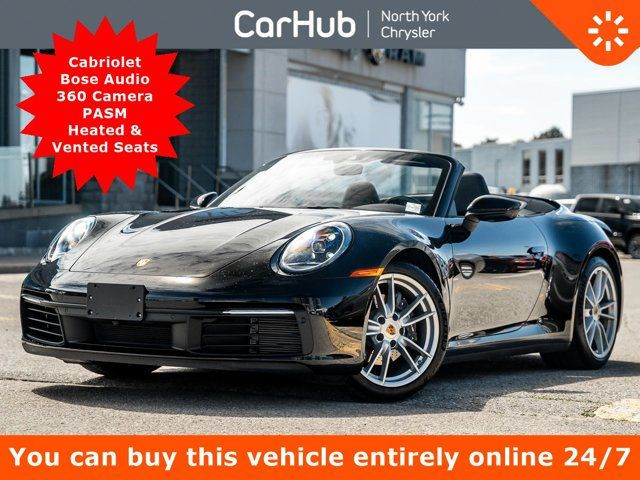 2021 Porsche 911 Carrera 4 Cabriolet Bose 360 Cam PASM in Cars & Trucks in City of Toronto