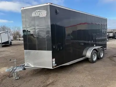 2025 JENSEN ELITE PRO SERIES 7 x 16 tandem axle trailer MADE IN CANADA 7000lb GVWR and a cargo capac...