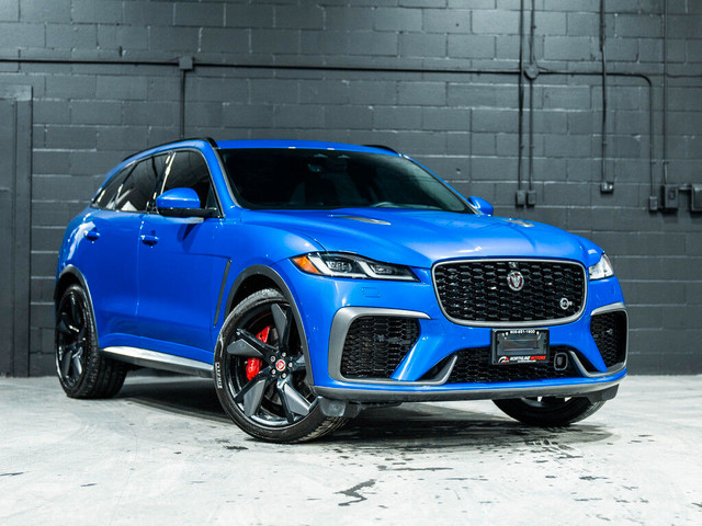 2021 Jaguar F-Pace P550 SVR/PANO/360 CAM/MERIDIAN/22 IN RIMS/HUD in Cars & Trucks in Mississauga / Peel Region - Image 2