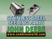John Deere Stainless Steel Seeding Parts For Air Carts & Drills