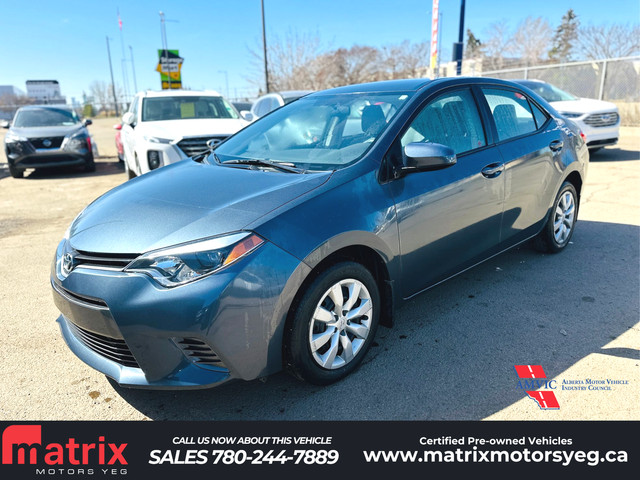 2016 Toyota Corolla LE in Cars & Trucks in Edmonton